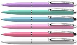 Schneider Golyóstoll, 0, 5 mm, nyomógombos, vegyes pasztelt tolltest, SCHNEIDER "K15", kék (130840) - mystock