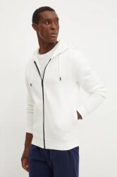 GUESS felső fehér, férfi, melange, kapucnis - bézs L