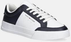 Tommy Hilfiger sportcipő TH COURT MIX LTH sötétkék, FM0FM05489 - sötétkék Férfi 41