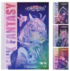 M&G A5-ös vonalas jegyzetfüzet 40 lapos Pink Fantasy (4 minta)