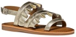 Geox gyerekszandál bőrből EOLIE - arany 37