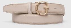 Guess bőr öv bézs, női, BW9118 P4230 - bézs L - answear - 16 790 Ft