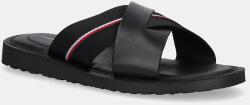 Tommy Hilfiger papucs CORE HILFIGER LH CRISS C SANDAL fekete, férfi, FM0FM05415 - fekete Férfi 40