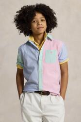 Ralph Lauren gyerek ing pamutból - kék 163-174 - answear - 26 990 Ft