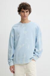 HUGO Blue pamut melegítőfelső sima, 50534266 - kék M