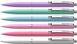 Schneider Golyóstoll, 0, 5 mm, nyomógombos, vegyes pasztelt tolltest, SCHNEIDER "K15", kék (130840) - nyomtassingyen