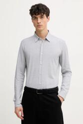 HUGO BOSS pamut ing férfi, galléros, fehér, slim, 50539579 - fehér M