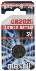 Maxell CR2025 Lítium Gombelem 1db/csomag (18741)