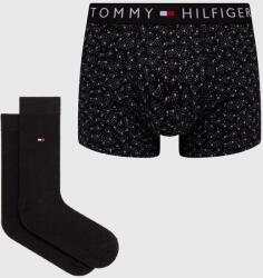 Tommy Hilfiger boxeralsó és zokni fekete - fekete S
