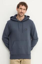 Calvin Klein pamut melegítőfelső sötétkék, férfi, sima, kapucnis, J30J327113 - kék S
