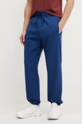 The North Face pamut melegítőnadrág Dome Relaxed sötétkék, férfi, sima, NF0A8C3SD1R1 - sötétkék M