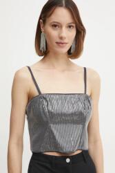 GUESS top CASSIA szürke, mintás, W5RH0G WGX40 - szürke S