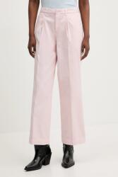 Guess Jeans pamut nadrág - rózsaszín 26/30