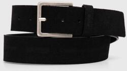 HUGO bőr öv - fekete 105 - answear - 23 790 Ft