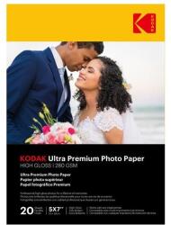 Kodak Fotópapír KODAK Ultra Premium 13x18 cm fényes 280 g 20 íves (KO-9891175) - tonerpiac
