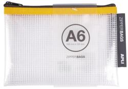 APLI Iratrendező tasak, cipzáras, A6, APLI, vegyes színek (17382) - tonerpiac