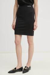 Calvin Klein Jeans szoknya fekete, mini, ceruza fazonú, J20J224862 - fekete XS