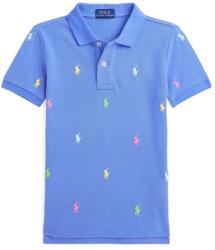 Ralph Lauren gyerek pamut póló - kék 102-108 - answear - 27 390 Ft