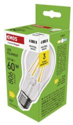 EMOS LED FLM A60 5, 9W (60W) 806lm E27 NW 1525733498