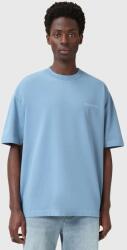 AllSaints pamut póló UNDERGROUND - kék XL - answear - 29 990 Ft