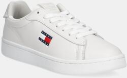 Tommy Hilfiger bőr sportcipő ARCHIVE' 98 bézs, EN0EN02815 - fehér Női 37