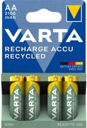 VARTA Tölthető elem, AA, ceruza, újrahasznosított, 4x2100 mAh, VARTA (56816101404) - nyomtassingyen