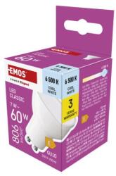 EMOS LED izzó Klasszikus MR16 / GU10 / 7 W (60 W) / 806 lm / Hideg fehér