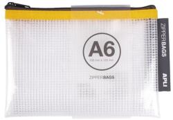 APLI Iratrendező tasak, cipzáras, A6, APLI, vegyes színek (17382) - nyomtassingyen