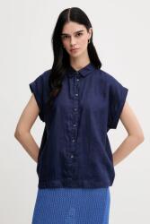 Benetton len ing - sötétkék M - answear - 16 990 Ft