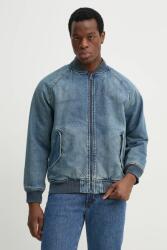 Levi's bomber dzseki férfi, téli, oversize, A4418 - kék M