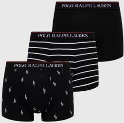 Ralph Lauren boxeralsó (3-pack) fekete, férfi - fekete S