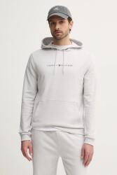 Tommy Hilfiger felső szürke, férfi, nyomott mintás, kapucnis, UM0UM03506 - szürke M