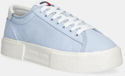 Tommy Hilfiger sportcipő FLATFORM CANVAS SNEAKER - kék Női 39