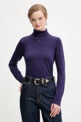 Tommy Hilfiger pamut pulóver - lila XS - answear - 23 990 Ft