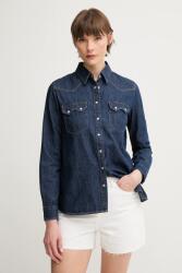 Benetton farmering női, galléros, regular - sötétkék S