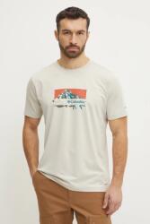 Columbia sportos póló Ice Lake - bézs M