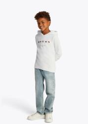Tommy Hilfiger gyerek melegítőfelső pamutból - fehér 176