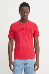 Tommy Jeans t-shirt női, piros, DW0DW19444 - piros S