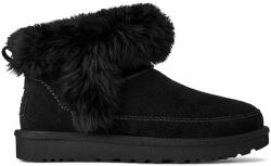 Ugg velúr hócipő Classic Ultra Mini Chalet - fekete Női 36
