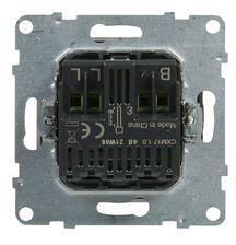 LEGRAND Suno fényerőszabályzó 2vez. betét közp. fedéllel forgatógomb fehér 5-300W süllyesztett LEGRAND - 721179 (721179)