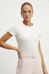 BOSS pamut póló - bézs XS - answear - 20 990 Ft