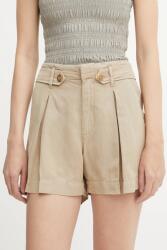 Guess vászonkeverék rövidnadrág SHAYE - zöld 27