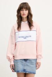 Guess Jeans pamut melegítőfelső - rózsaszín XL - answear - 22 190 Ft