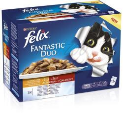 FELIX Fantastic Duo - Házias válogatás aszpikban 24x85 g 2 kg