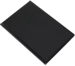 Realsystem Határidőnapló Standard B/5 heti, fehérlapokkal (fekete) Realsystem 2024 (5611-01) - nyomtassingyen