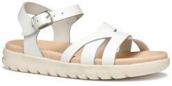 Geox gyerekszandál bőrből SOLEIMA - fehér 37