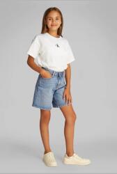 Calvin Klein Jeans gyerek farmer rövidnadrág - kék 176 - answear - 18 290 Ft