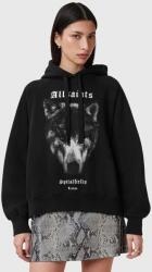 AllSaints felső DAWN TALON fekete, női, nyomott mintás, kapucnis, W017JC - fekete M