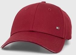 Tommy Hilfiger pamut baseball sapka - burgundia Univerzális méret - answear - 15 990 Ft