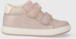 GEOX gyerek velúr sportcipő BIGLIA - rózsaszín 20